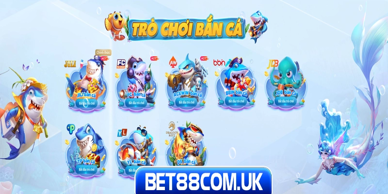 Khám phá ngay đại dương huyền bí cùng bắn cá tại Bet88